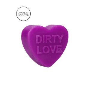 S Line Heart Soap Dirty Love Lavender Scented