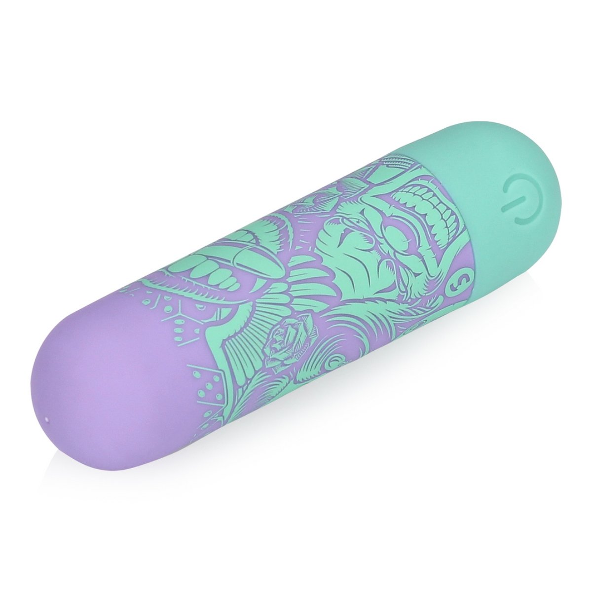 S-Line Lip Off Some Steam Bullet Vibrator Green Purple - Image 3