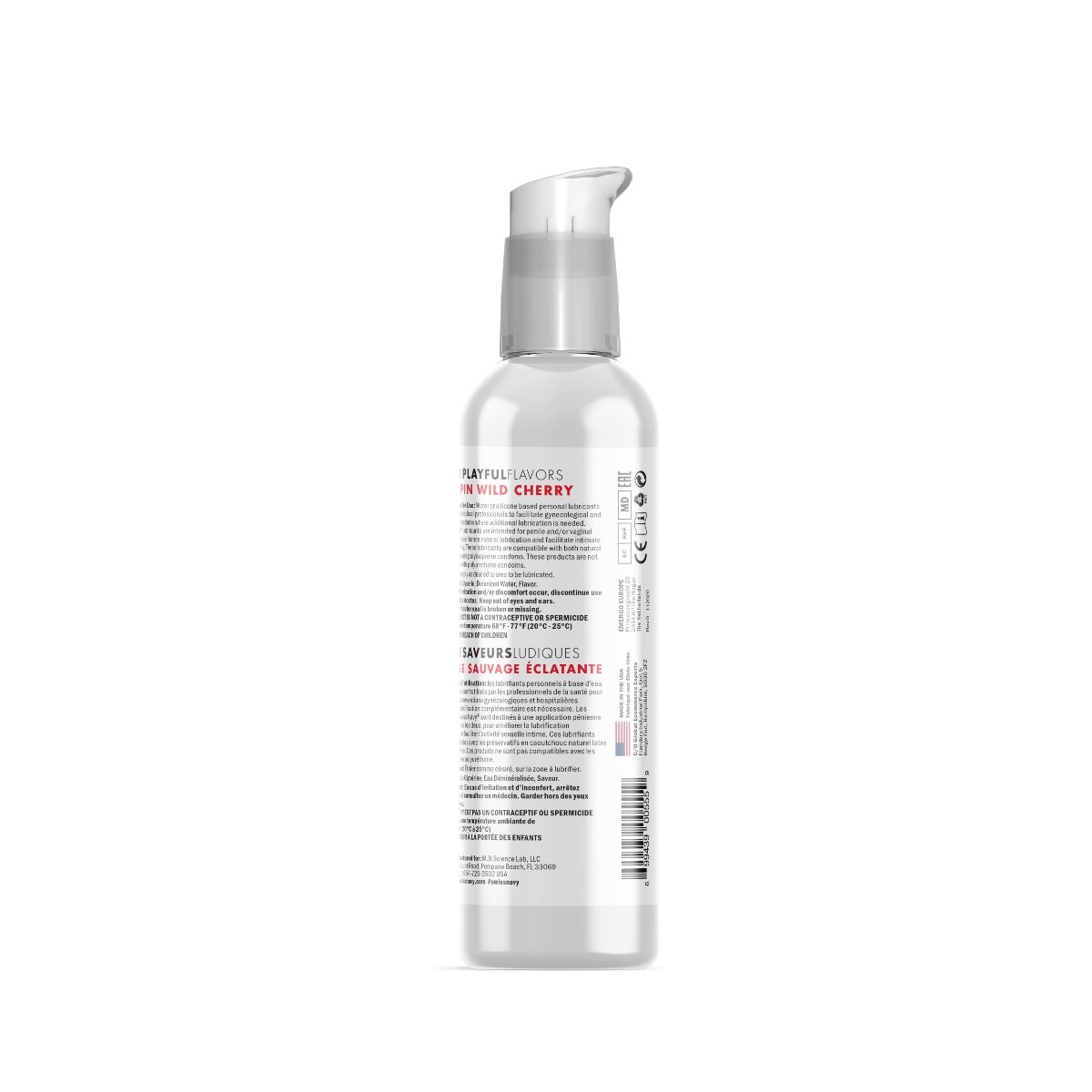 Swiss Navy 4 In 1 Poppin Wild Cherry Flavoured Water Based Lube 4oz - Image 3
