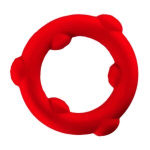 SPINNER single silicone ring RED SILICONE