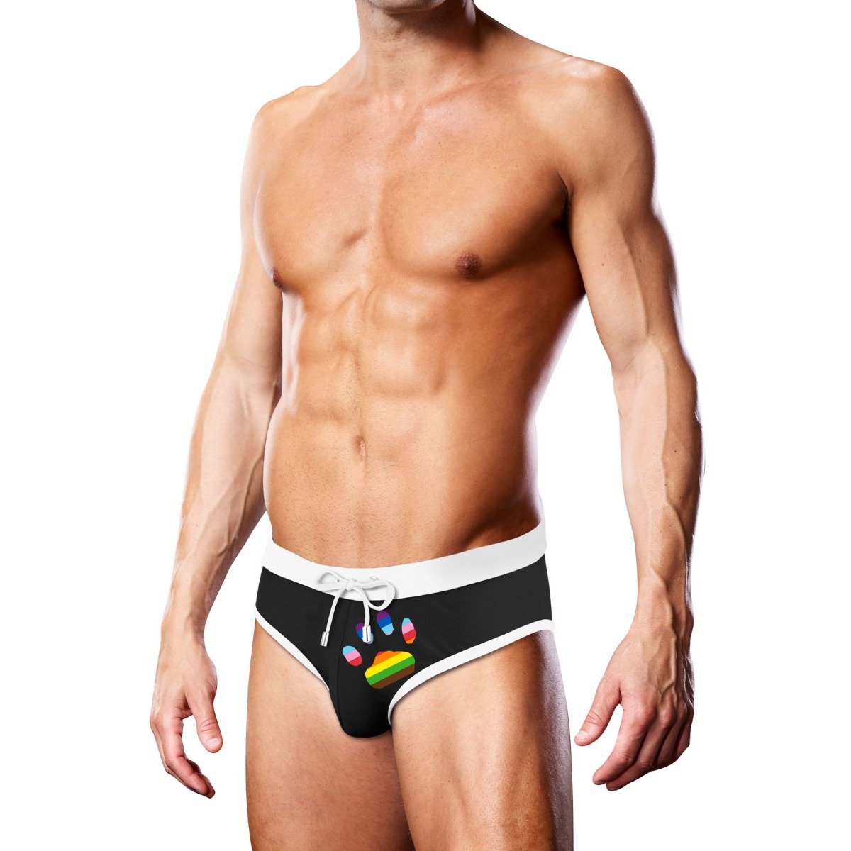 Prowler Swim Brief Black Oversized Paw Xlarge
