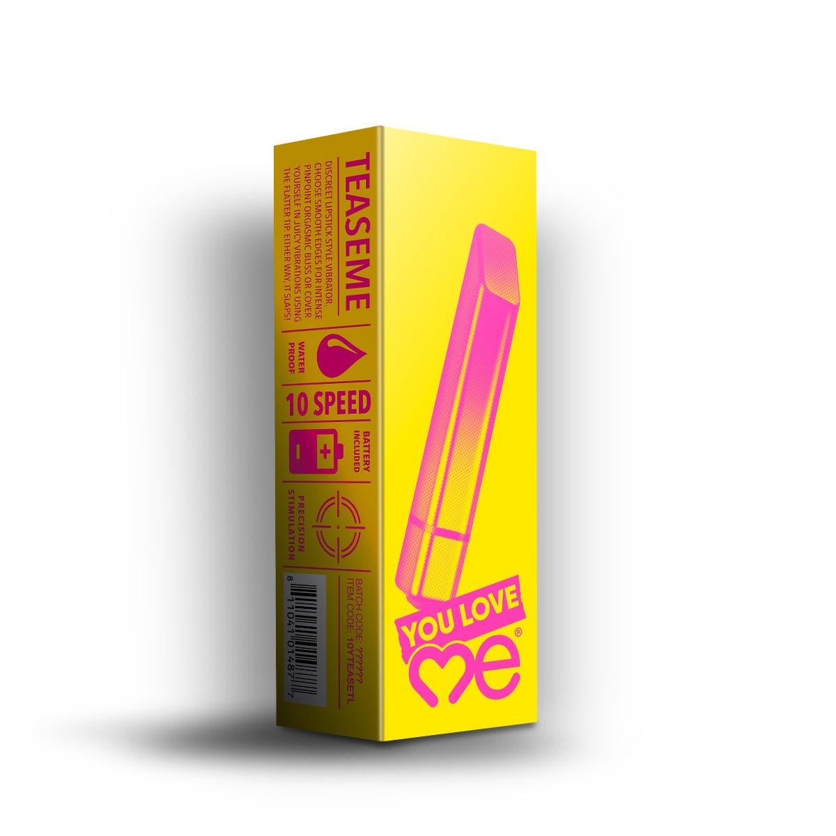 You Love Me Tease Me Bullet Vibrator Green - Image 2