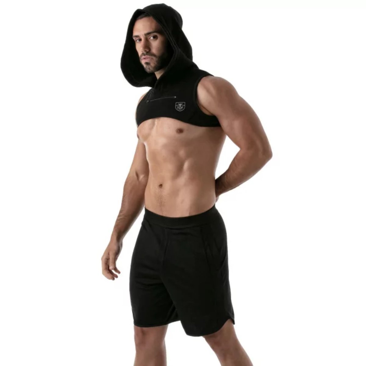 PARIS HOODIE HARNESS BLACK - Size : S - Image 2