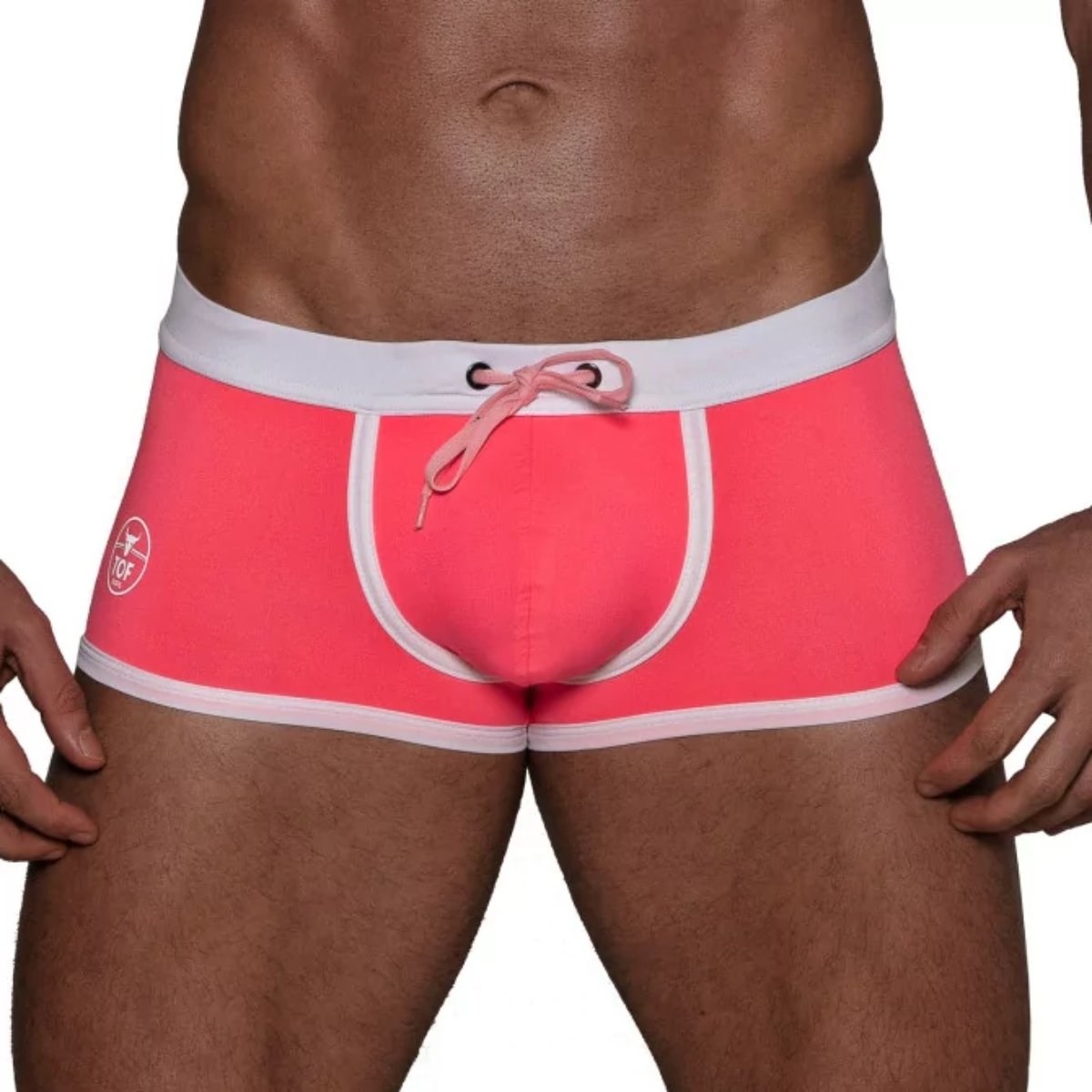 Neon Swim Trunks Pink - Size : XXL