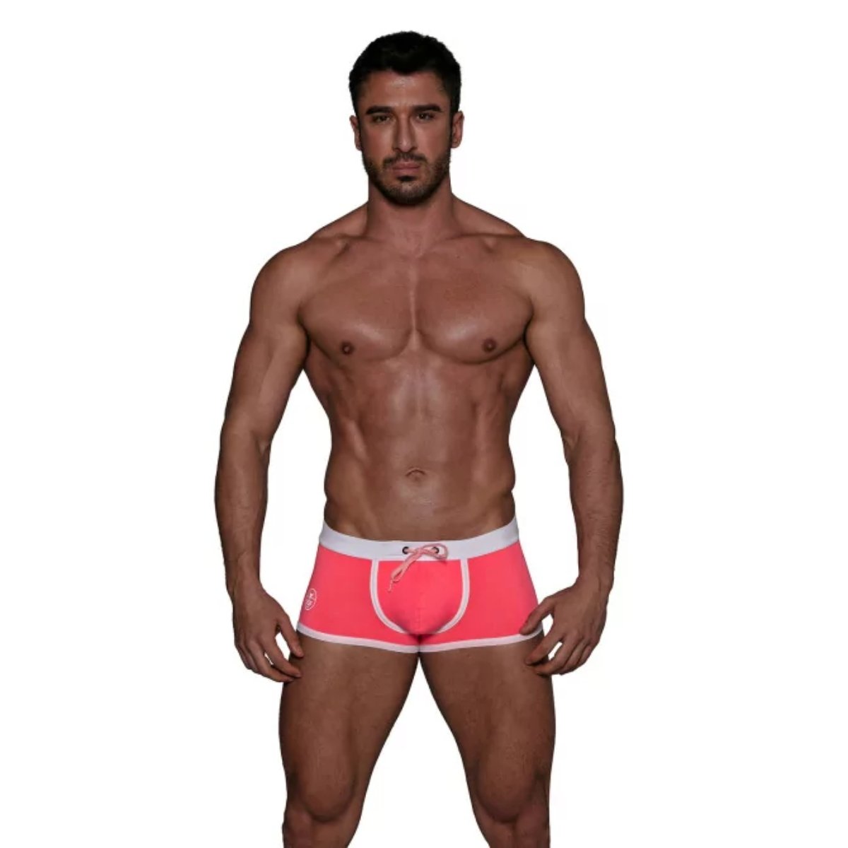 Neon Swim Trunks Pink - Size : XL - Image 2
