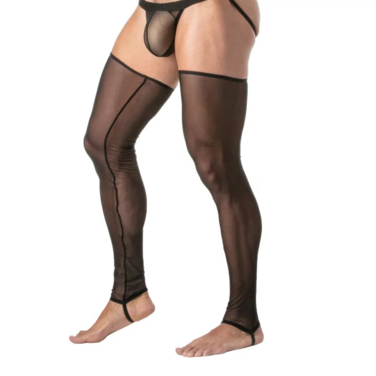 Mesh Long Legs for men - Size : XS/S - Image 3