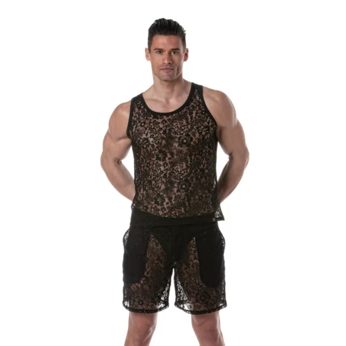 Lace Tank Top - Size : XL - Image 2