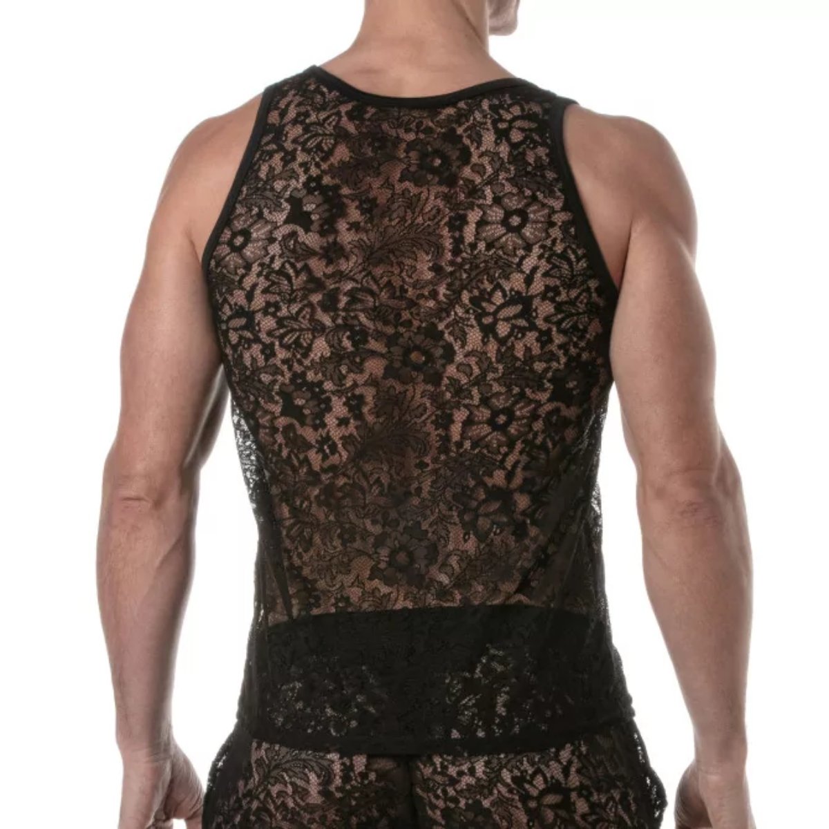 Lace Tank Top - Size : XL - Image 4