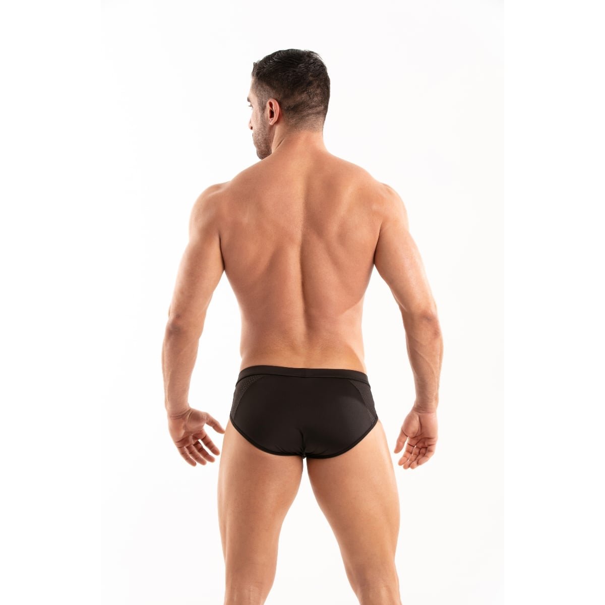 TOF Paris Temptation Microfiber Briefs Black Large - Image 2
