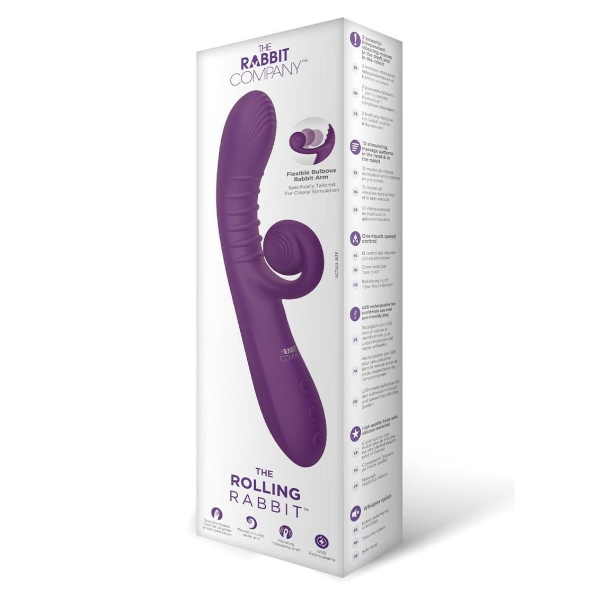 The Rolling Rabbit G Spot Purple - Image 2