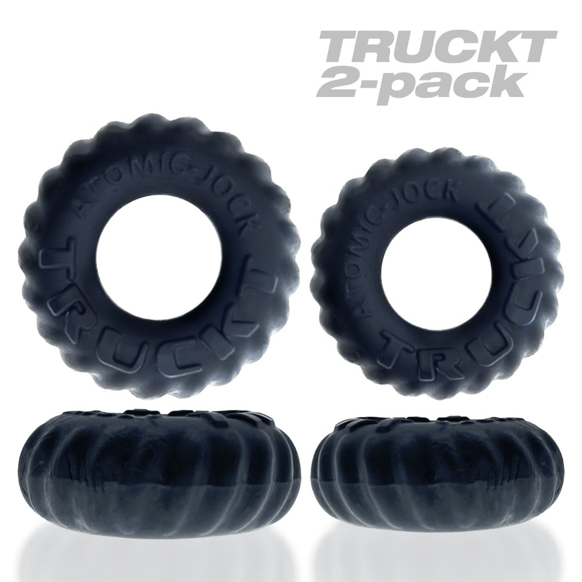 Oxballs Truckt 2-Piece Cockring - Plus + Silicone Special Edition Night - Image 4