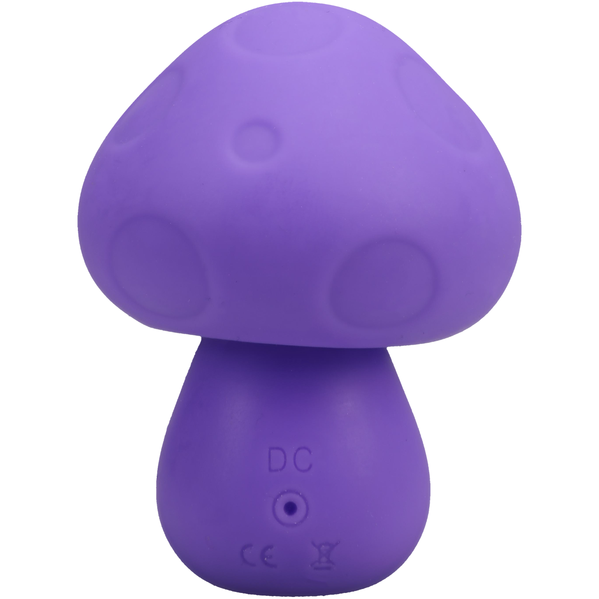 Mochi Mushroom Rechargeable Silicone Vibe Purple - Image 3