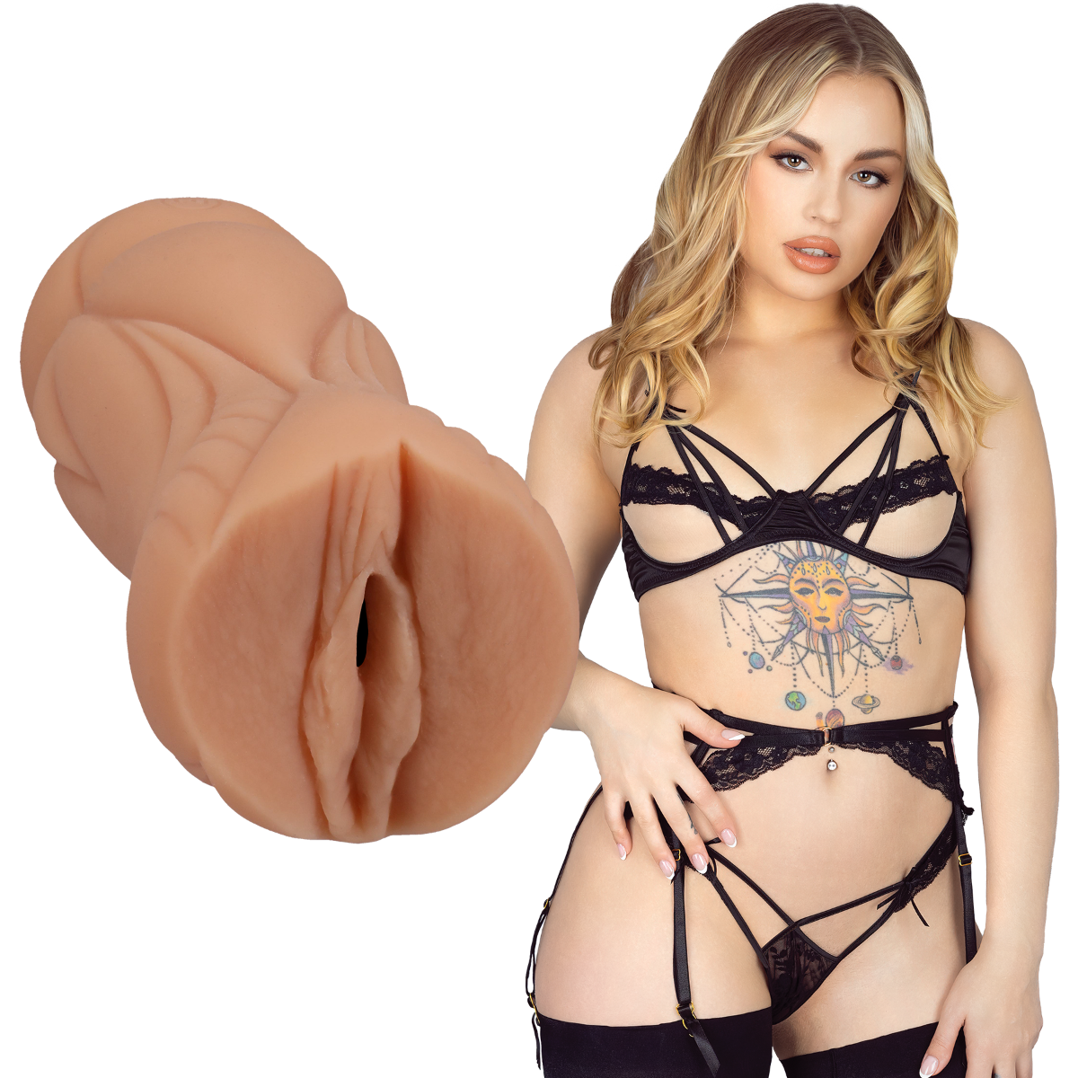 Signature Strokers Anna Claire Clouds ULTRASKYN Pocket Pussy Vanilla