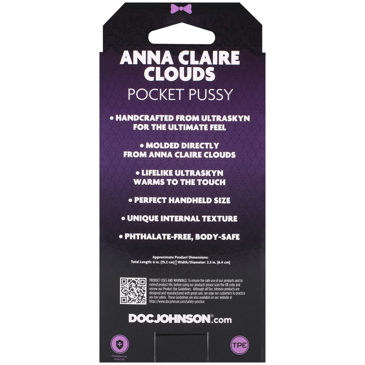 Signature Strokers Anna Claire Clouds ULTRASKYN Pocket Pussy Vanilla - Image 5
