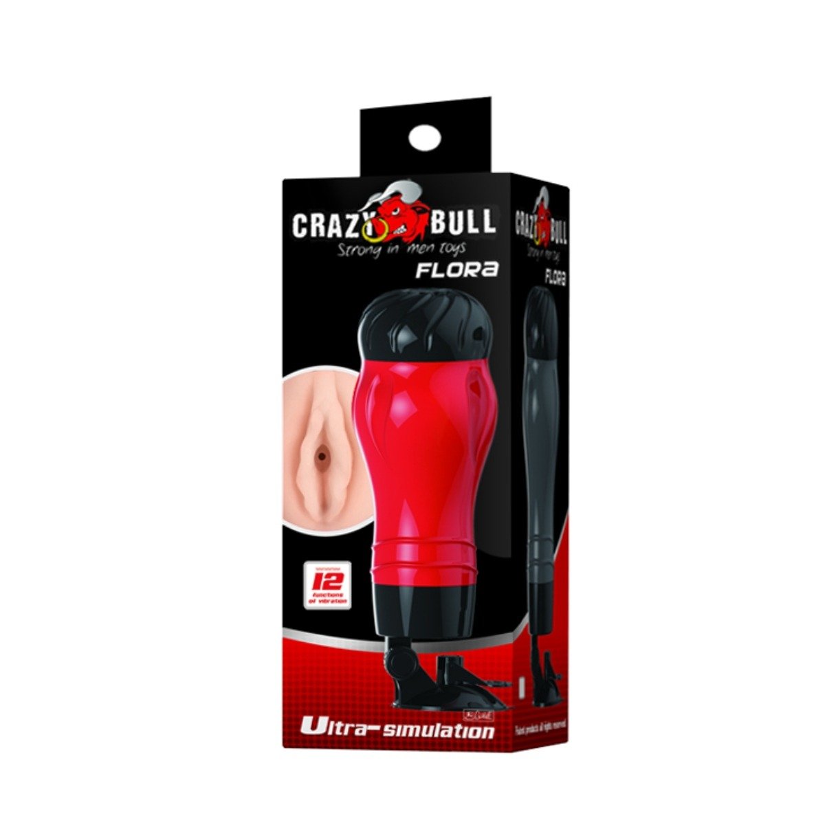 Crazy Bull Flora Suction Base Masturbator Pussy 3inc - Image 5