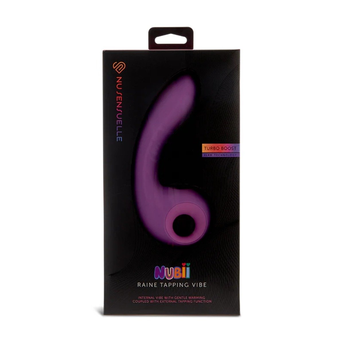RAINE NUBII EXTERNAL TAPPING VIBE W/ TURBO BOOST AND HEAT - PURPLE - Image 2