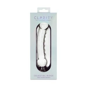 Clarity - Glass Dildo - Celestial Ridge