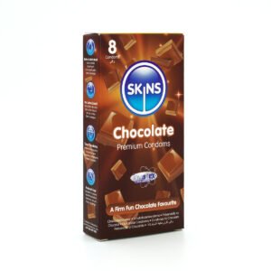Skins Condoms Chocolate 8 Pack