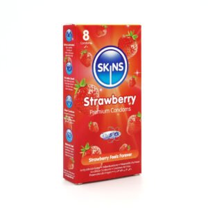 Skins Condoms Strawberry 8 Pack